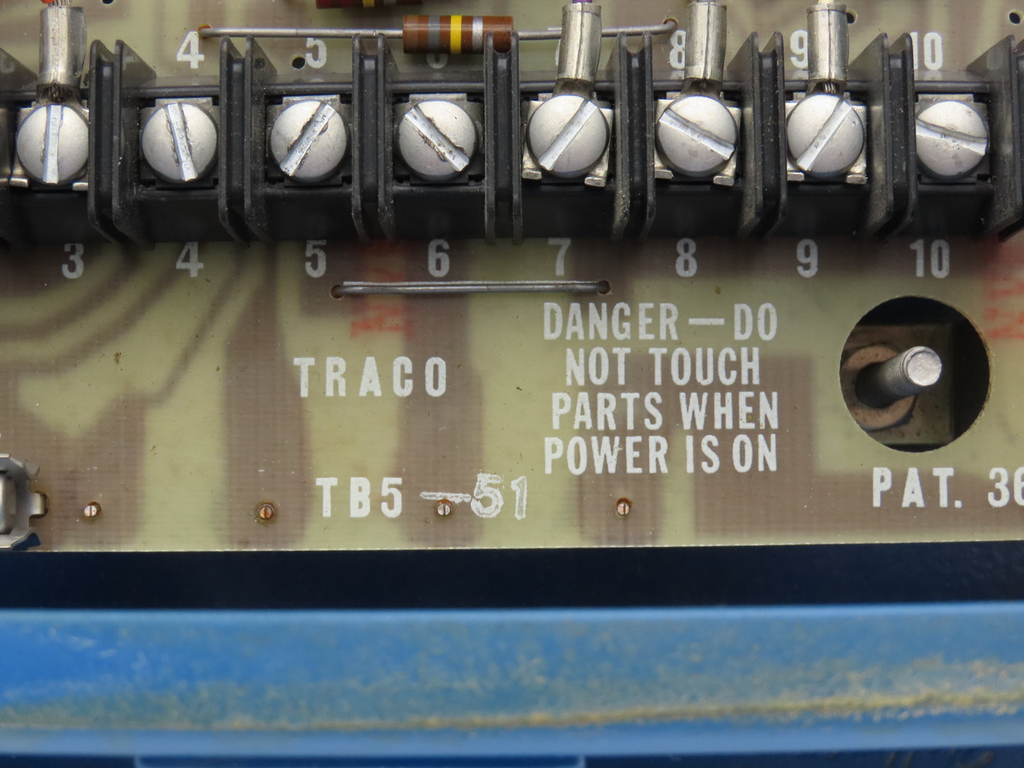 Nalco Solicon DC Motor Drive Controller Traco Board TB5-51 115V Input