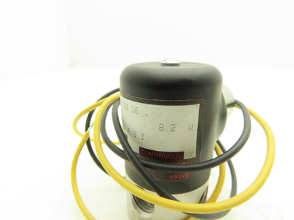 Humphrey 062E1-3-10-20-36 Solenoid Valve 0-125psi 1/4" NPT 120V Continuous Coil