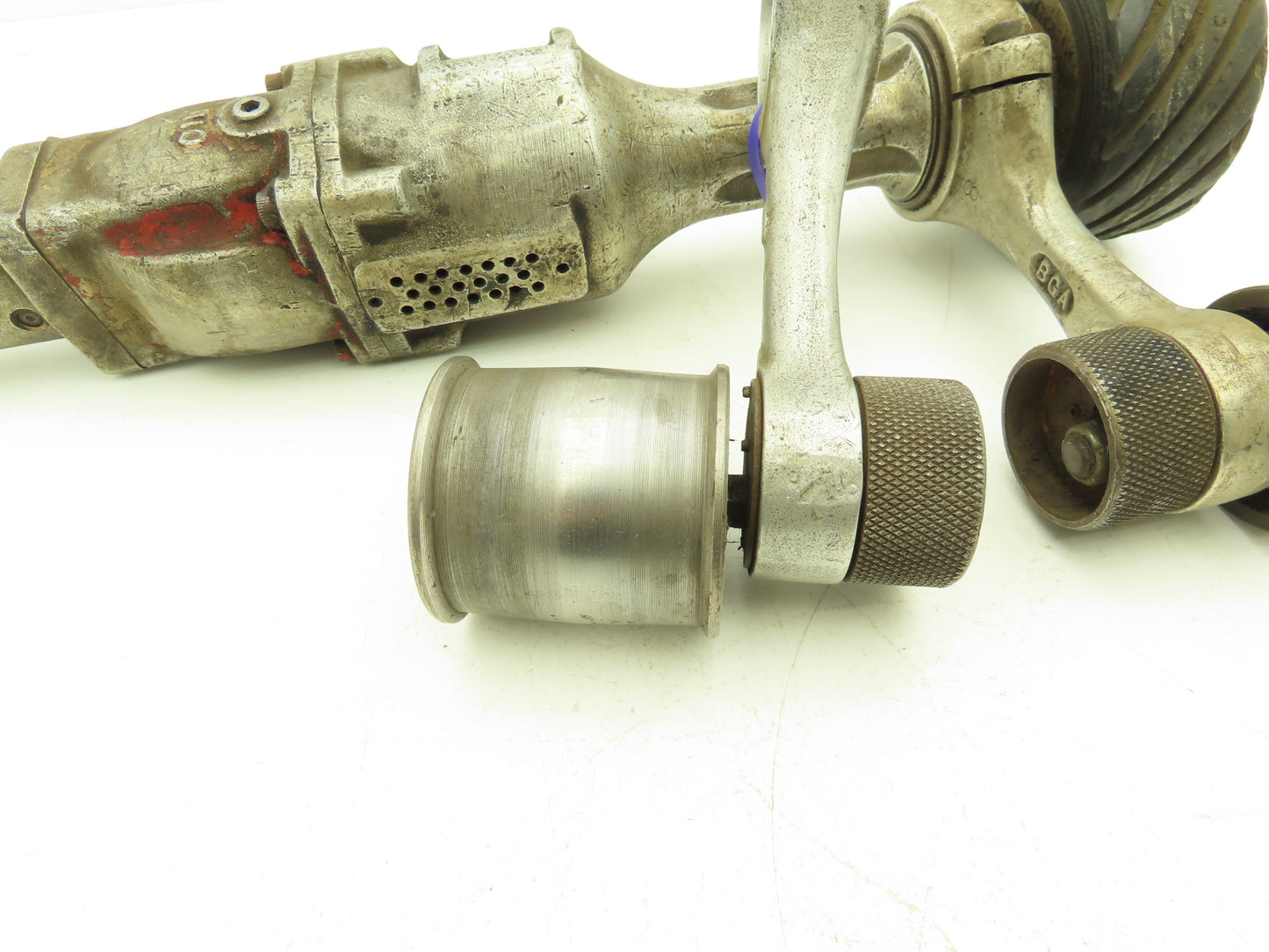 Buckeye Tools NA Pneumatic Drive Hand Held Sanding Tool 2" Drive Wheel & Idler