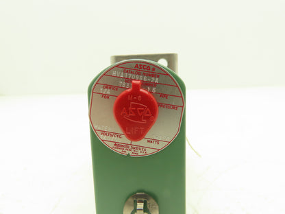 Asco HVA170966-2A Solenoid Valve 0-125psi 1/4" Orifice  120V 50/60Hz Coil
