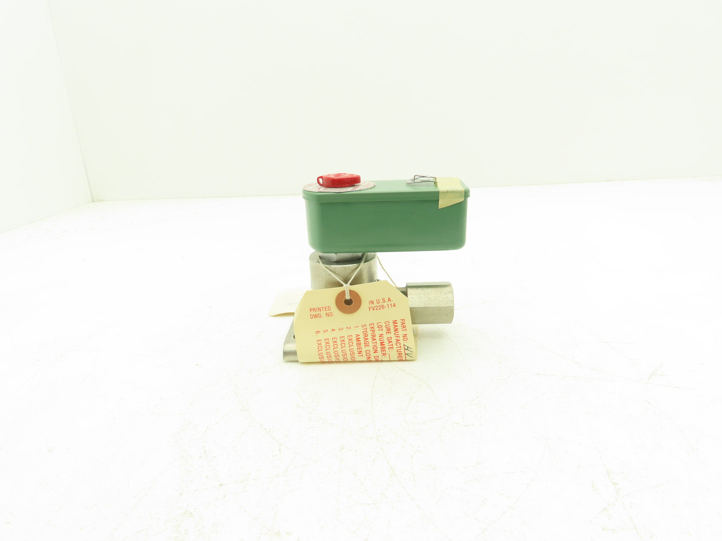 Asco HVA170966-2A Solenoid Valve 0-125psi 1/4" Orifice  120V 50/60Hz Coil