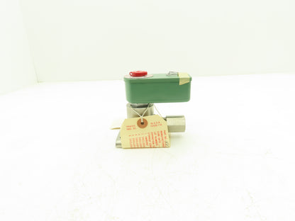 Asco HVA170966-2A Solenoid Valve 0-125psi 1/4" Orifice  120V 50/60Hz Coil