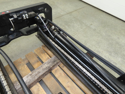 Toyota 7FBCU25 Electric Forklift Mast 3-Stage 189" Lift Sideshift Class II