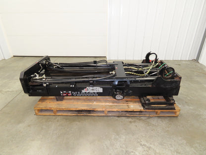 Toyota 7FBCU25 Electric Forklift Mast 3-Stage 189" Lift Sideshift Class II