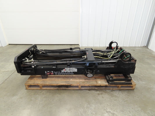 Toyota 7FBCU25 Electric Forklift Mast 3-Stage 189" Lift Sideshift Class II