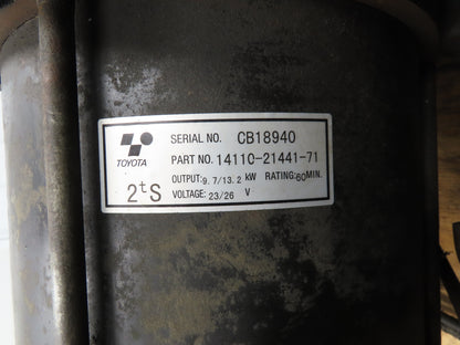 Toyota 14110-21441-71 Electric Forklift Motor Drive Front Axle 6 Lug Off 7FBCU25