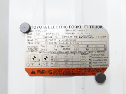 Toyota 24110-21443-71 Electric Forklift Drive Control Panel From 7FBCU25