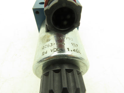 Rexroth 4WE10J31/CG24N 9Z45 Hydraulic Directional Dual Solenoid Valve 24VDC