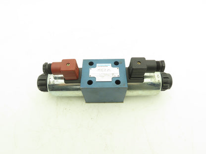 Rexroth 4WE10J31/CG24N 9Z45 Hydraulic Directional Dual Solenoid Valve 24VDC