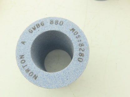 Norton GWBG 880 Alundum Grinding Wheel 3x7x1-3/4" Lot of 2 Sets