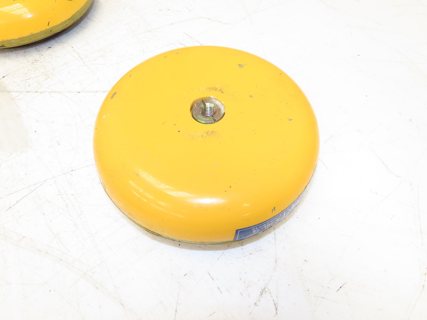 EL-190-E Machine Leveling Feet Rubber Pads M12x1.75x 3"Stud 7.5"OD Set of 4