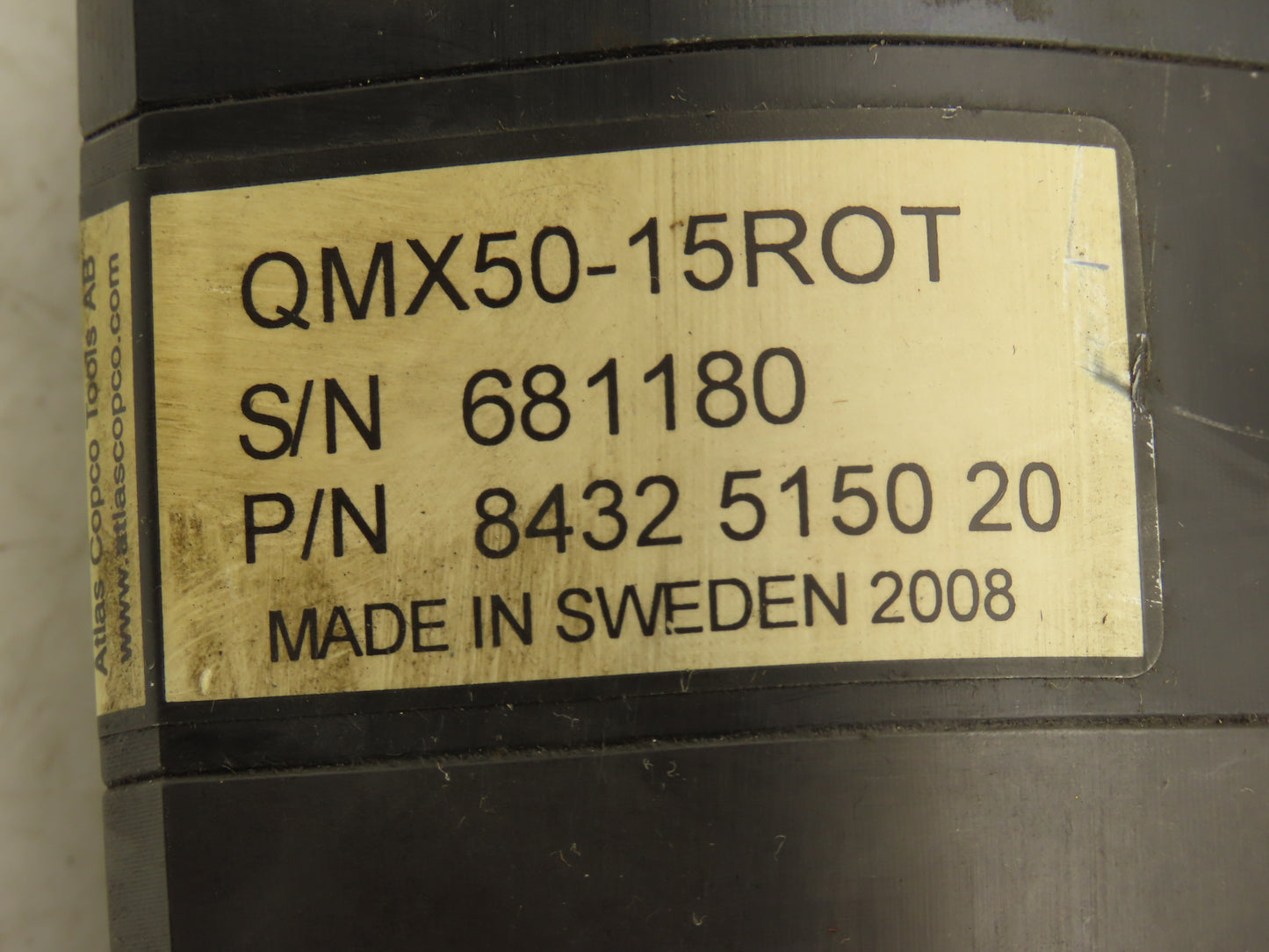 Atlas Copco BSM 2590-R2.5  4230 1941 80 Nutrunner 1/2" Drive Offset QXOT 50-100