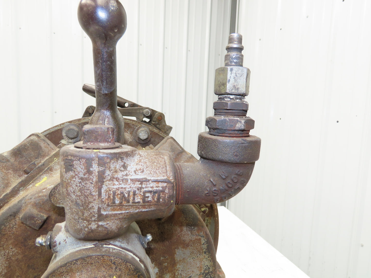 IR HU Utility Hoist Air Tugger Winch 2k 2000lbs 1/2" Wire Rope Pneumatic 125FPM