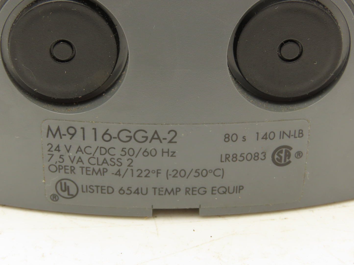 Johnson Controls M9116-GGA-2 Electric Actuator Controller  24VAC/VDC 140 In lbs