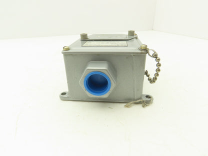 Custom Control Sensors 604PA15 Hydraulic Pressure Switch 5000 PSIG 125/250/480V