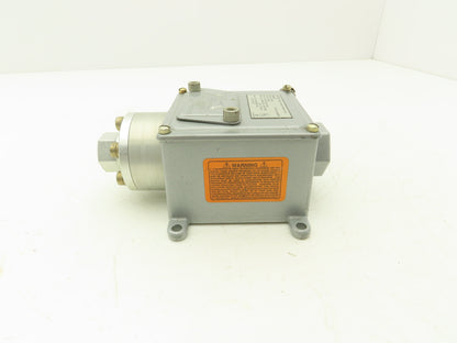 Custom Control Sensors 604PA15 Hydraulic Pressure Switch 5000 PSIG 125/250/480V