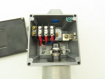 Custom Control Sensors 604PA15 Hydraulic Pressure Switch 5000 PSIG 125/250/480V