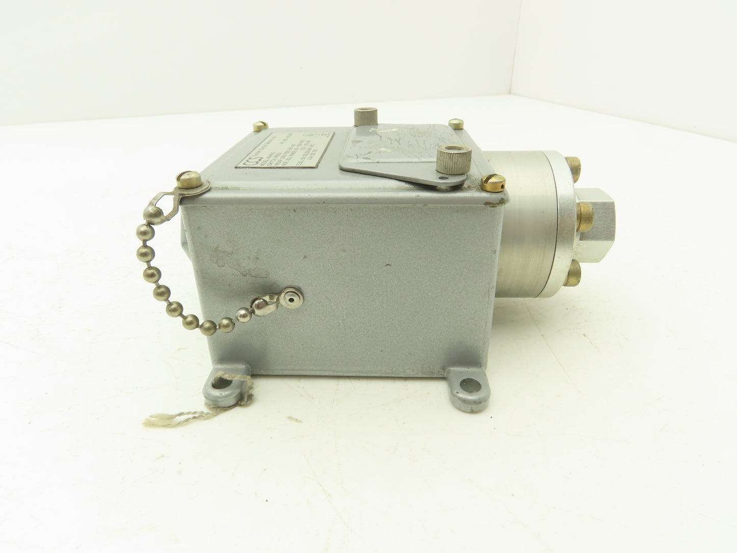 Custom Control Sensors 604PA15 Hydraulic Pressure Switch 5000 PSIG 125/250/480V