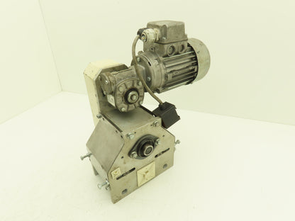 Carpanelli M56B4 Gearmotor Belt Conveyor End Drive 3-1/4"W 0.15Hp 460V 3PH