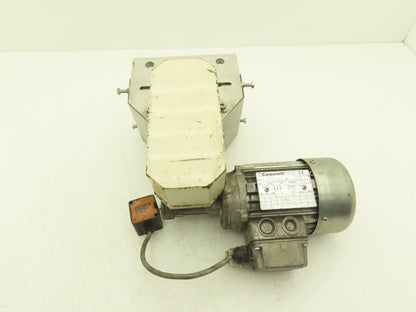 Carpanelli M56B4 Gearmotor Belt Conveyor End Drive 3-1/4"W 0.15Hp 460V 3PH