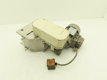 Carpanelli M56B4 Gearmotor Belt Conveyor End Drive 3-1/4"W 0.15Hp 460V 3PH