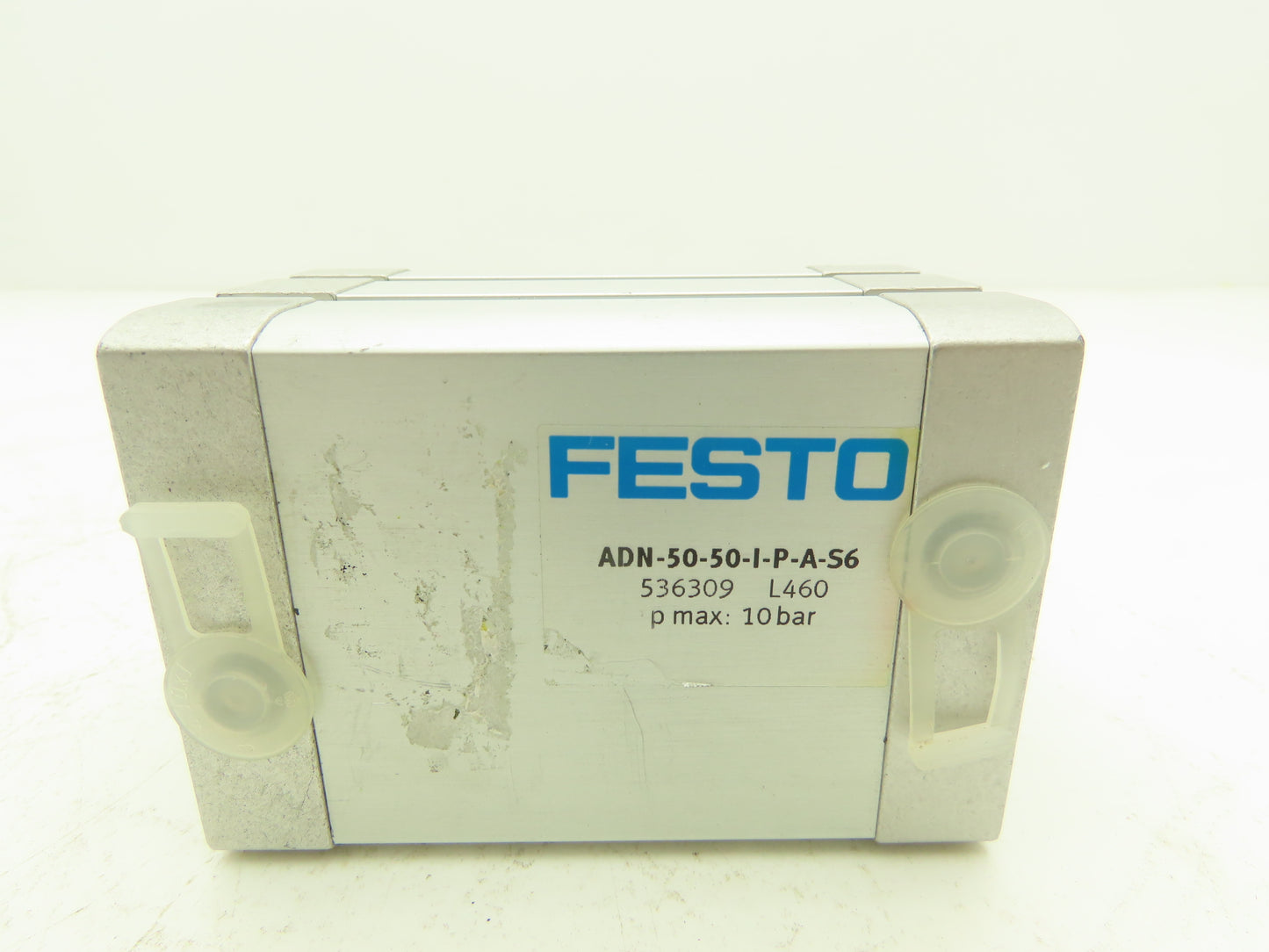Festo ADN-50-50-I-P-A-S6 Pneumatic Air Cylinder 50mm Bore 50mm Stroke 145PSI