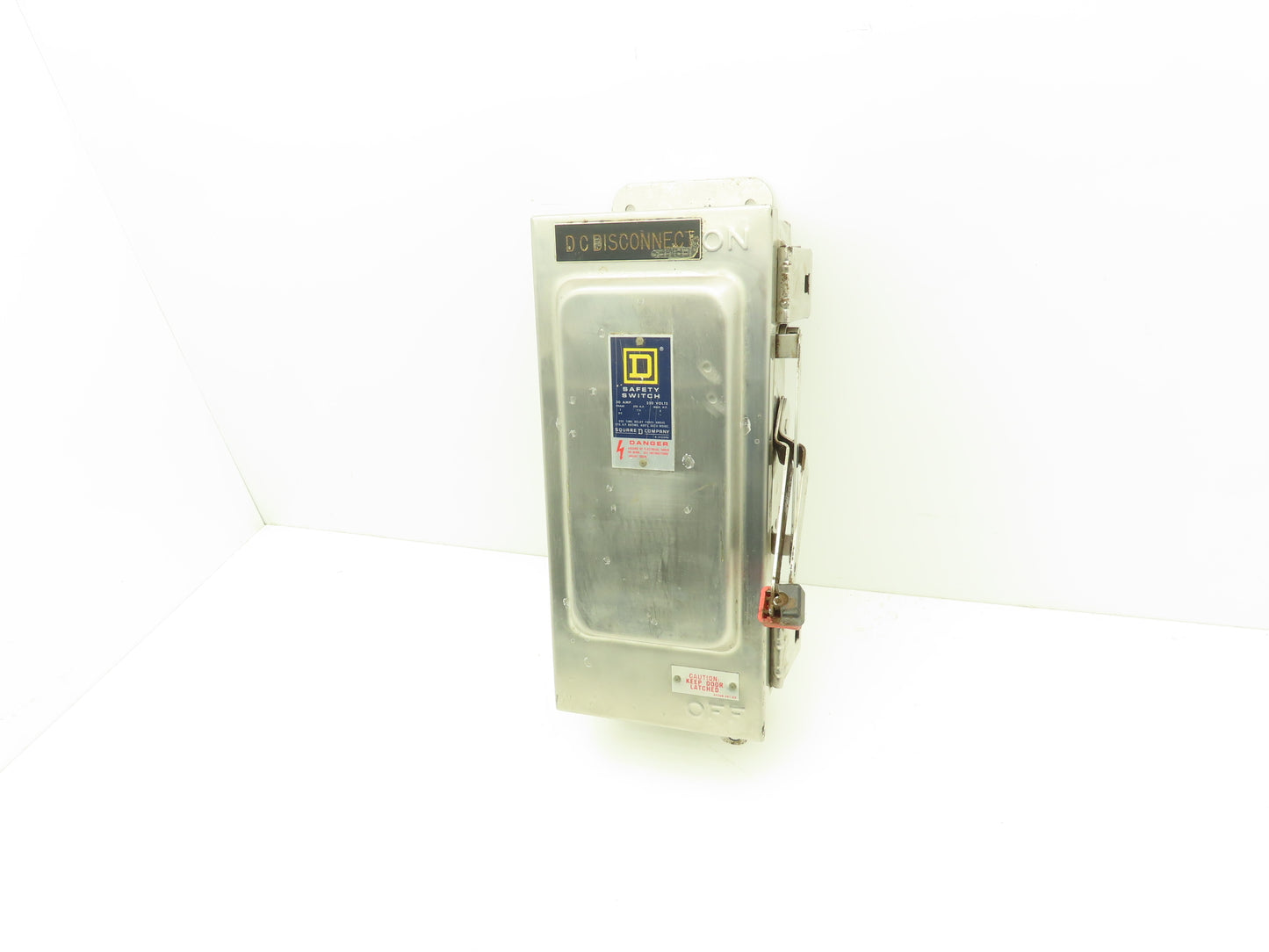 Square D HU221DS Safety Disconnect Switch 30 Amp 600V 2 Pole Fused SS E1