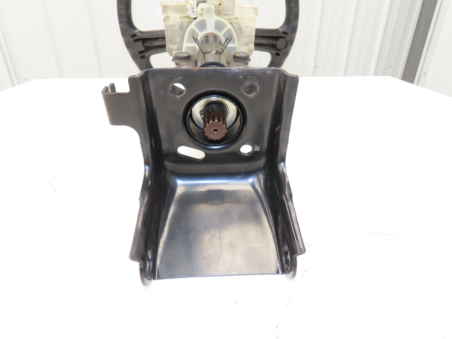 Toyota Electric Forklift Steering Wheel & Column Removed From 7FBCU25