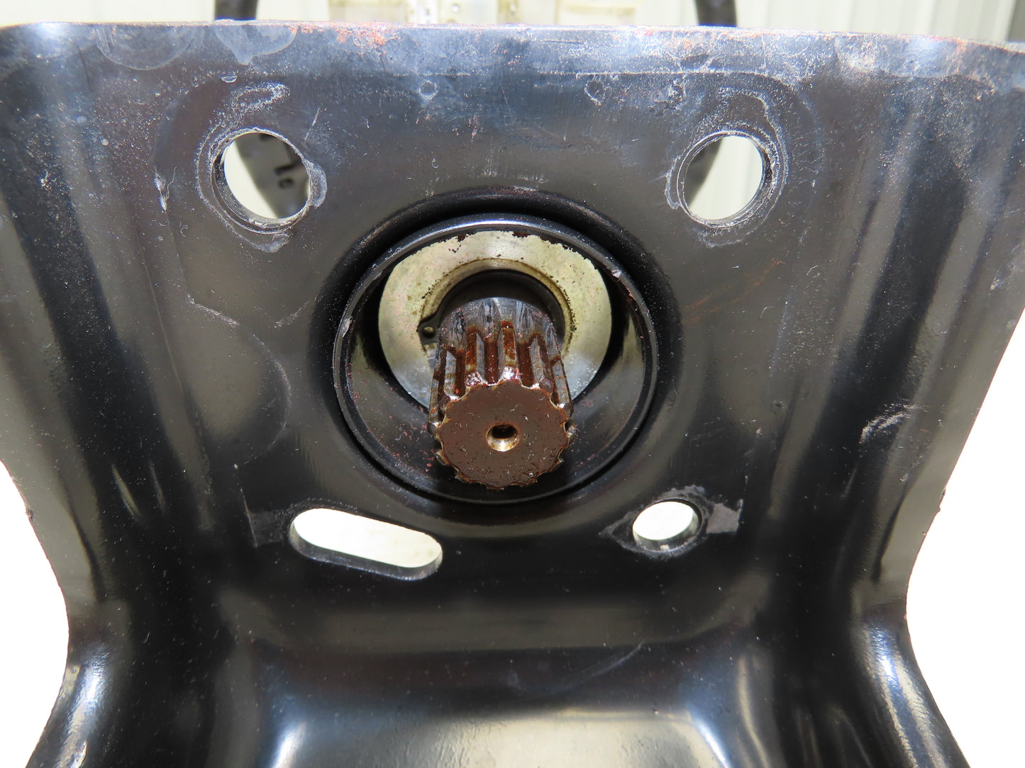 Toyota Electric Forklift Steering Wheel & Column Removed From 7FBCU25