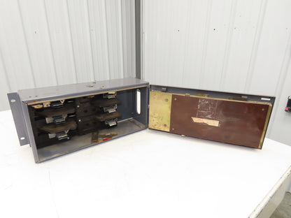 Square D QMB-3620 Saflex Fusible Disconnect Switch 200 Amp 3P 600VAC 3 Ph 50HP