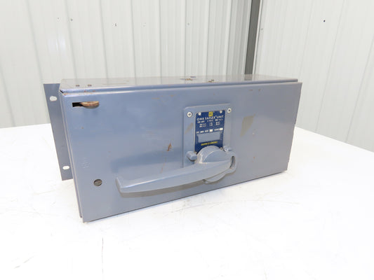 Square D QMB-3620 Saflex Fusible Disconnect Switch 200 Amp 3P 600VAC 3 Ph 50HP