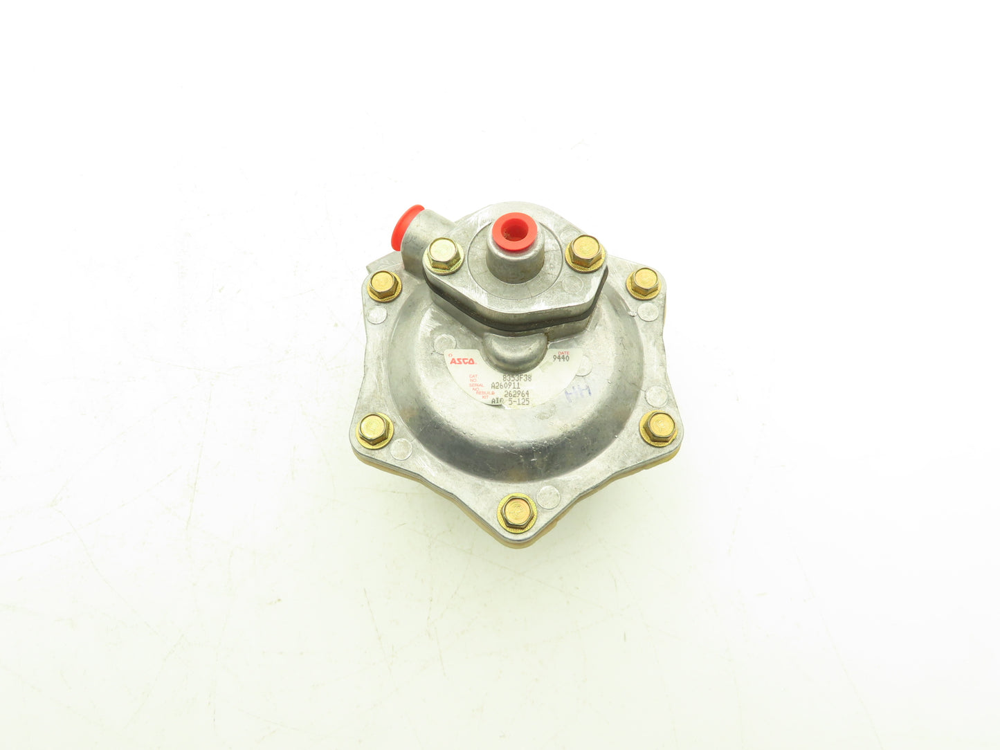 Asco 8353F38 Pneumatic Air Operated Gas Valve 5-125PSI