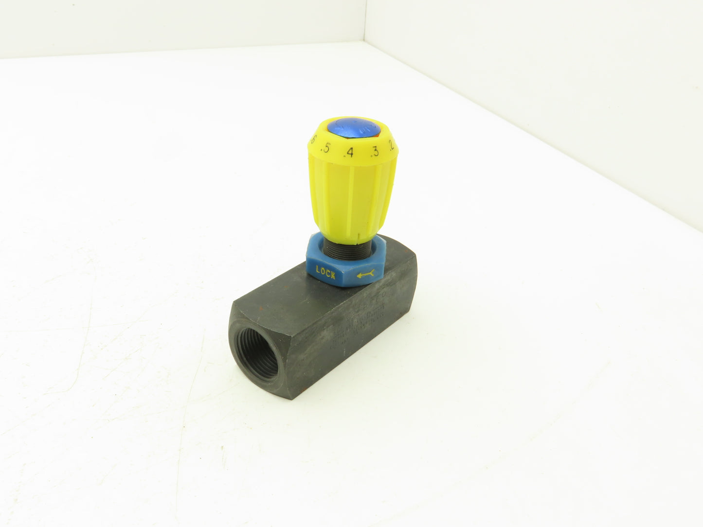 Deltrol EDF35S Easy Read Inline Flow Control Valve 3/4" F NPT