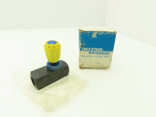 Deltrol EDF35S Easy Read Inline Flow Control Valve 3/4" F NPT