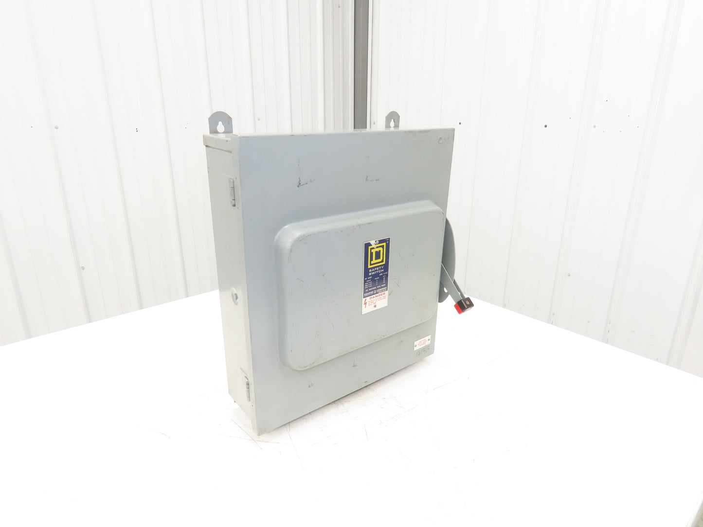 Square D HU661RWK Safety Disconnect Switch 30A 600V 6 Pole Non Fused 3R