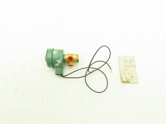 ASCO 8320A195 Asco 80033 Solenoid Valve 100 PSI 1/4" F NPT 24VDC