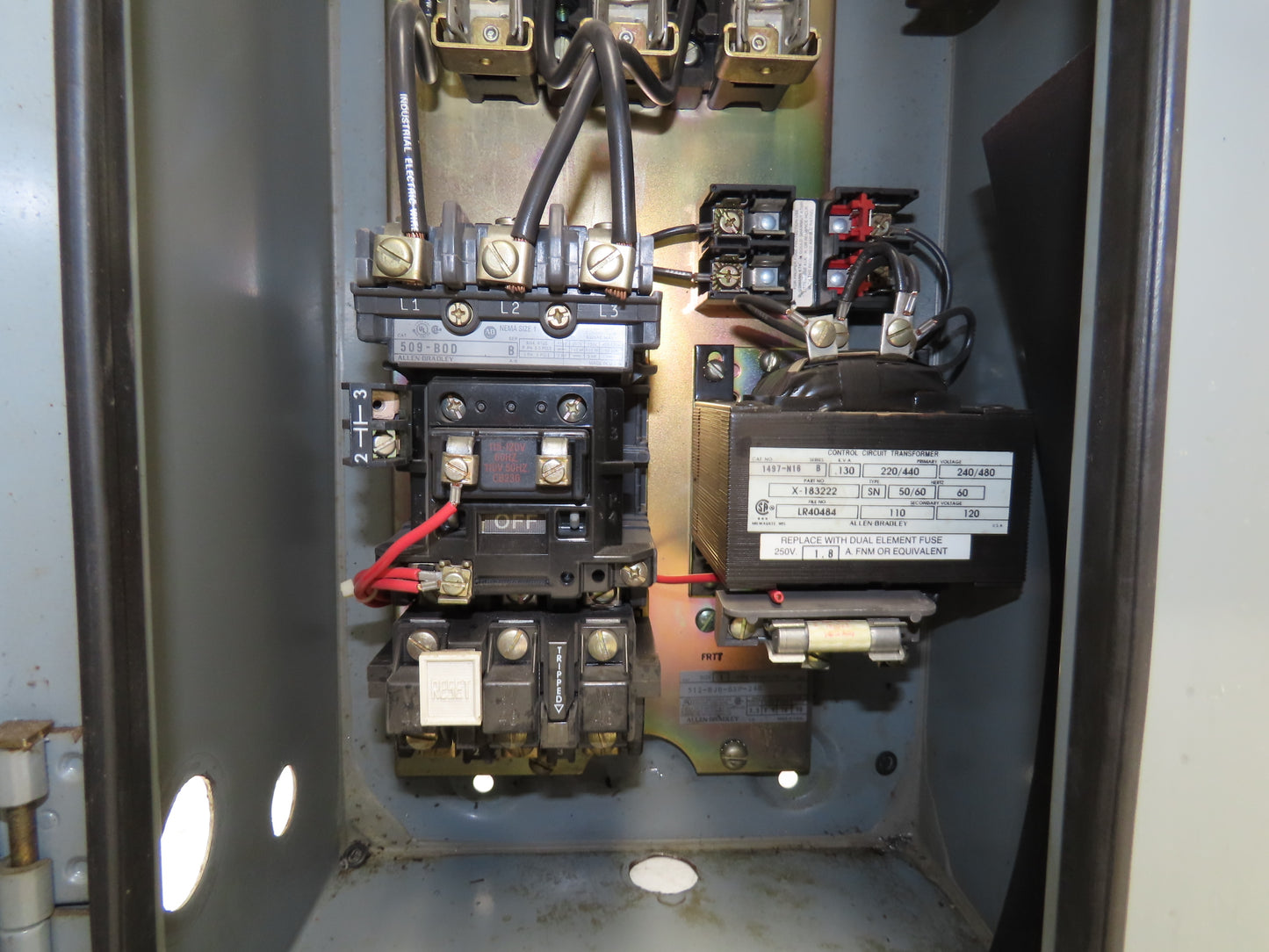 Allen-Bradley 512-BJB-6XP-24R Combination Starter Fusible 600V 3PH 10HP