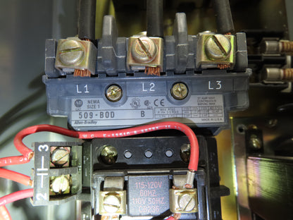 Allen-Bradley 512-BJB-1-6P-24R Combination Starter Fusible 600V 3PH 10HP