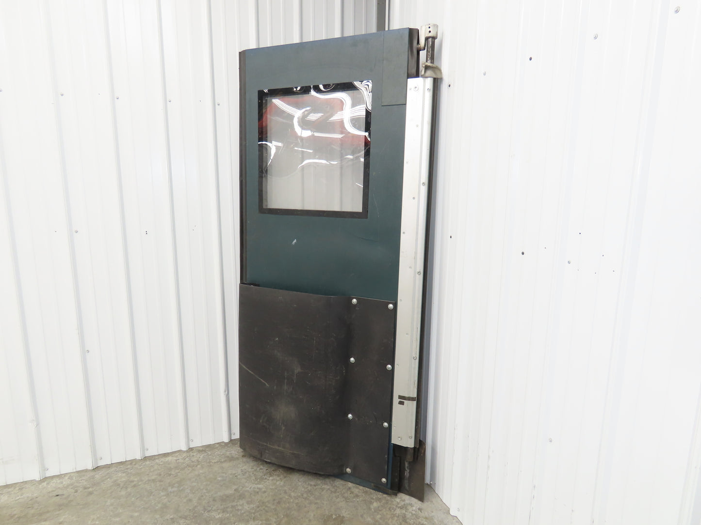 Chase Durulite Door Impact Service Swing Traffic Window Royal Blue 40 x 84"