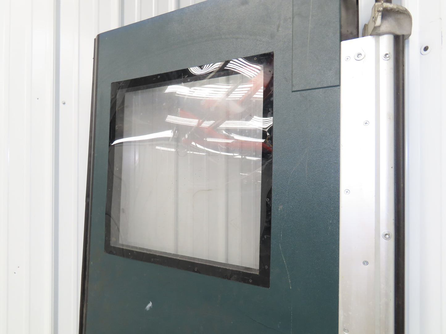 Chase Durulite Door Impact Service Swing Traffic Window Royal Blue 40 x 84"