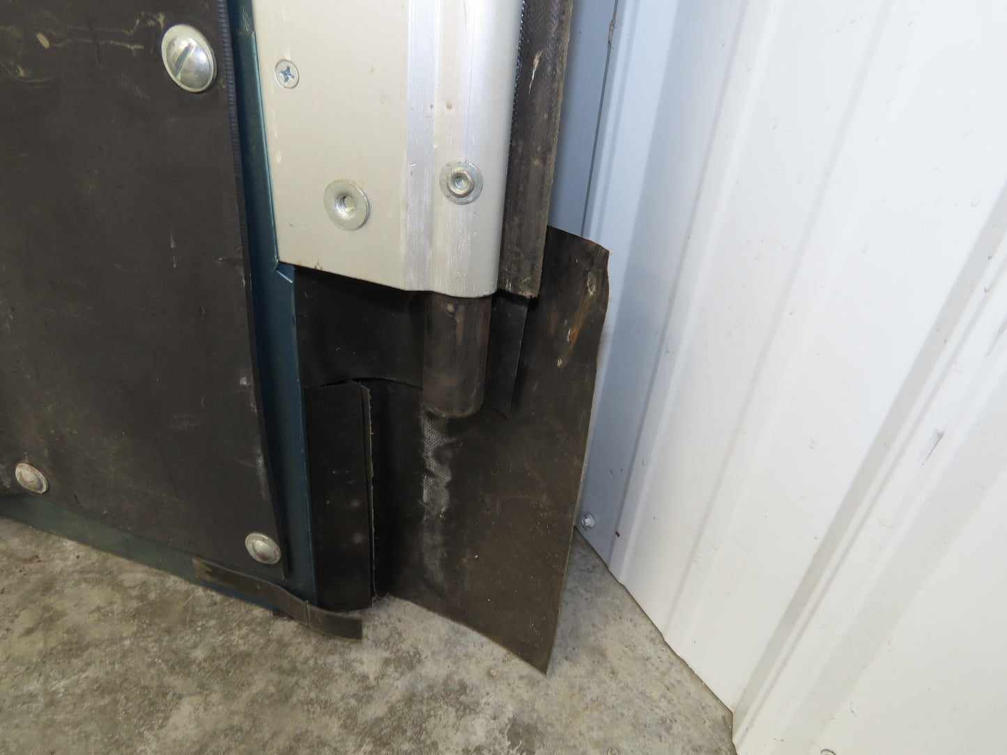 Chase Durulite Door Impact Service Swing Traffic Window Royal Blue 40 x 84"