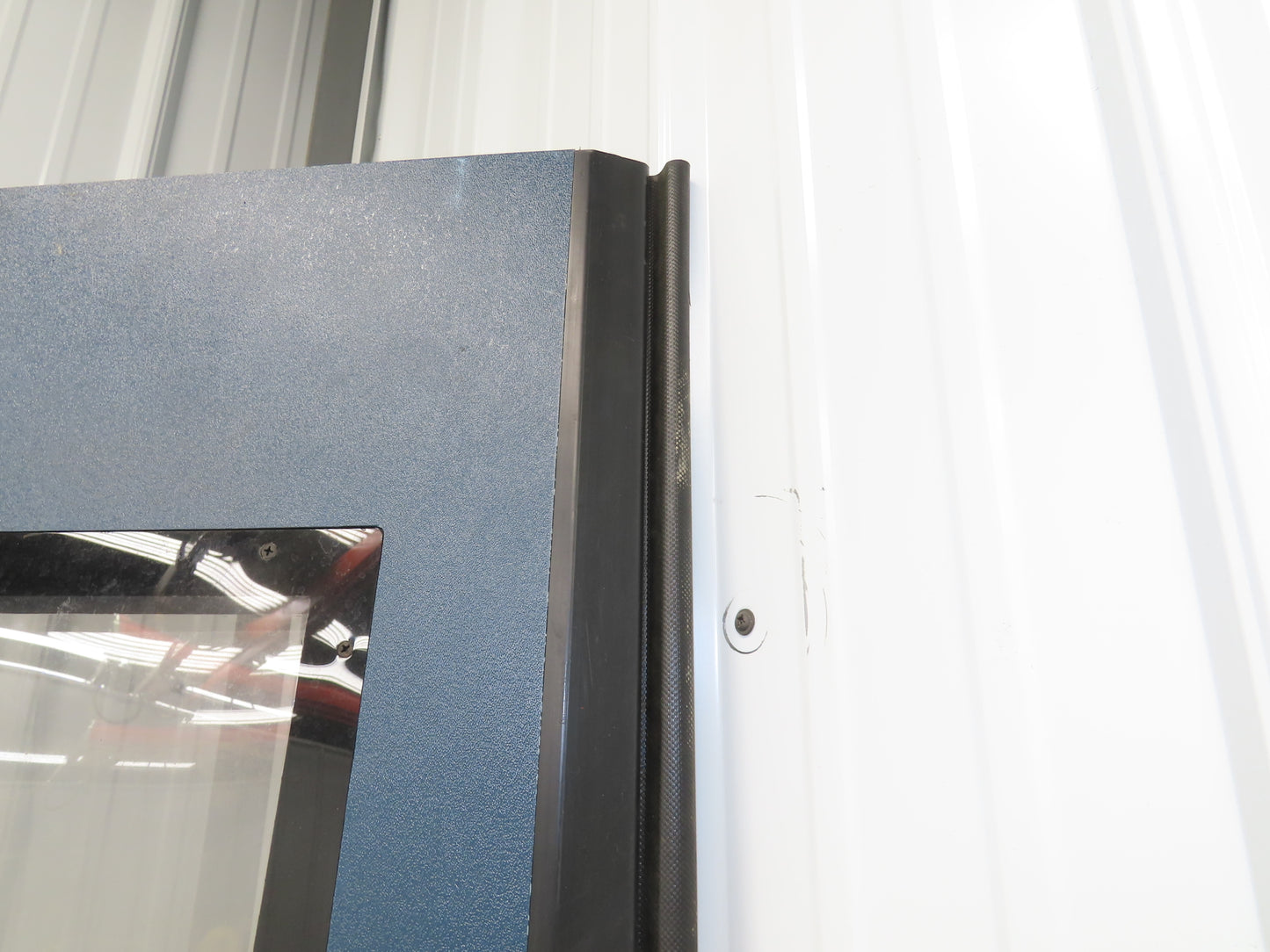 Chase Durulite Door Impact Service Swing Traffic Window Royal Blue 40 x 84"