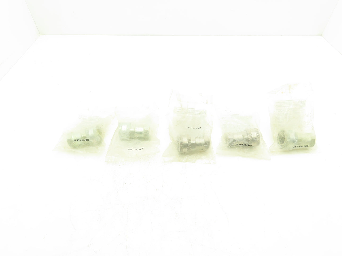 FD4510030810 1/2" NPT Hydraulic Quick Connect Coupling Sleeve Lock Lot of 5