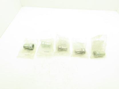 FD4510030810 1/2" NPT Hydraulic Quick Connect Coupling Sleeve Lock Lot of 5