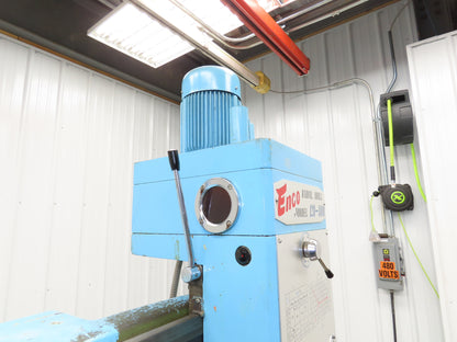 Enco 128-4010 Radial Arm Drill Press 32" x 10" 220V 2.2kw 3Ph 80-2000RPM