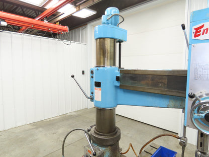 Enco 128-4010 Radial Arm Drill Press 32" x 10" 220V 2.2kw 3Ph 80-2000RPM