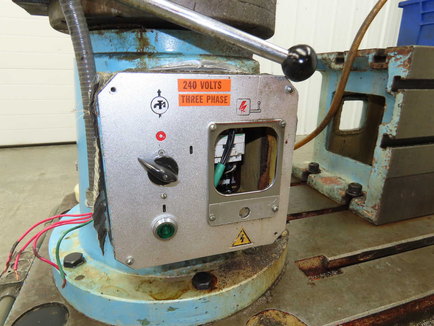 Enco 128-4010 Radial Arm Drill Press 32" x 10" 220V 2.2kw 3Ph 80-2000RPM