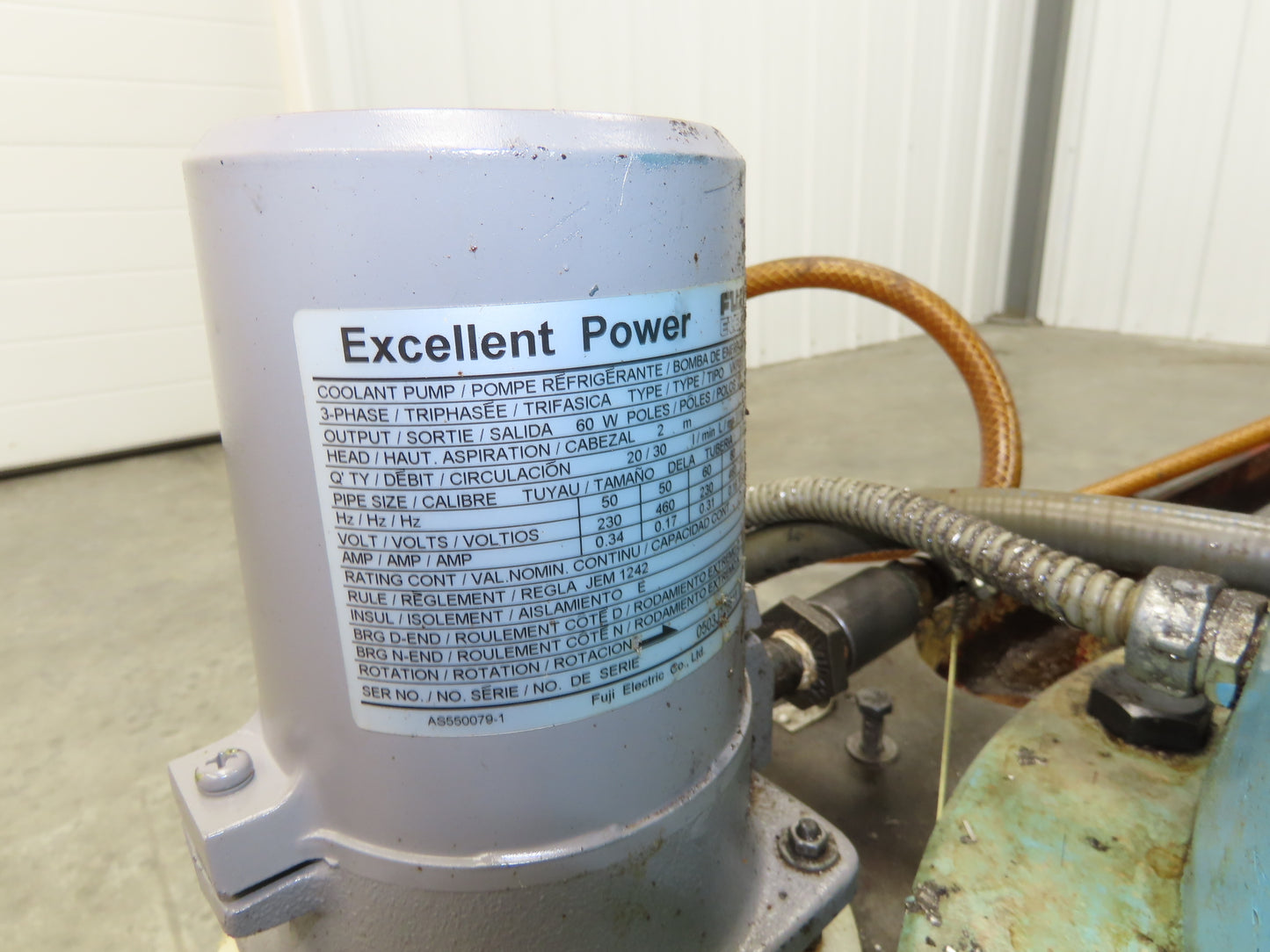 Enco 128-4010 Radial Arm Drill Press 32" x 10" 220V 2.2kw 3Ph 80-2000RPM