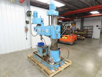 Enco 128-4010 Radial Arm Drill Press 32" x 10" 220V 2.2kw 3Ph 80-2000RPM