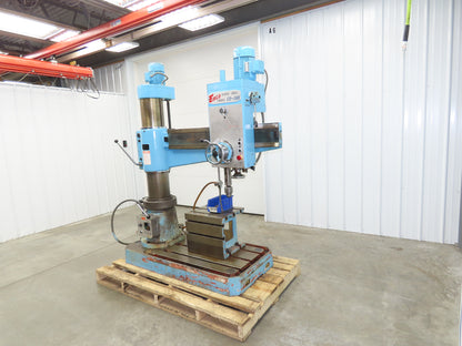 Enco 128-4010 Radial Arm Drill Press 32" x 10" 220V 2.2kw 3Ph 80-2000RPM